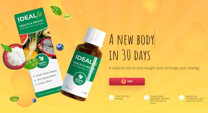 Kako jemati kapljice Ideal Fit: navodila?